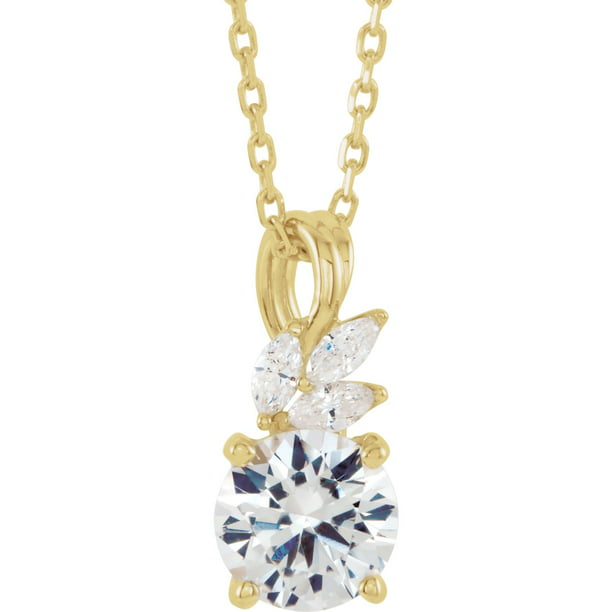 Woman Necklace Gold with Diamonds and Sapphire Jewellery Set for Women 
